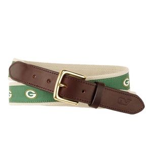 Vineyard Vines NFL Green Bay Packers Belt